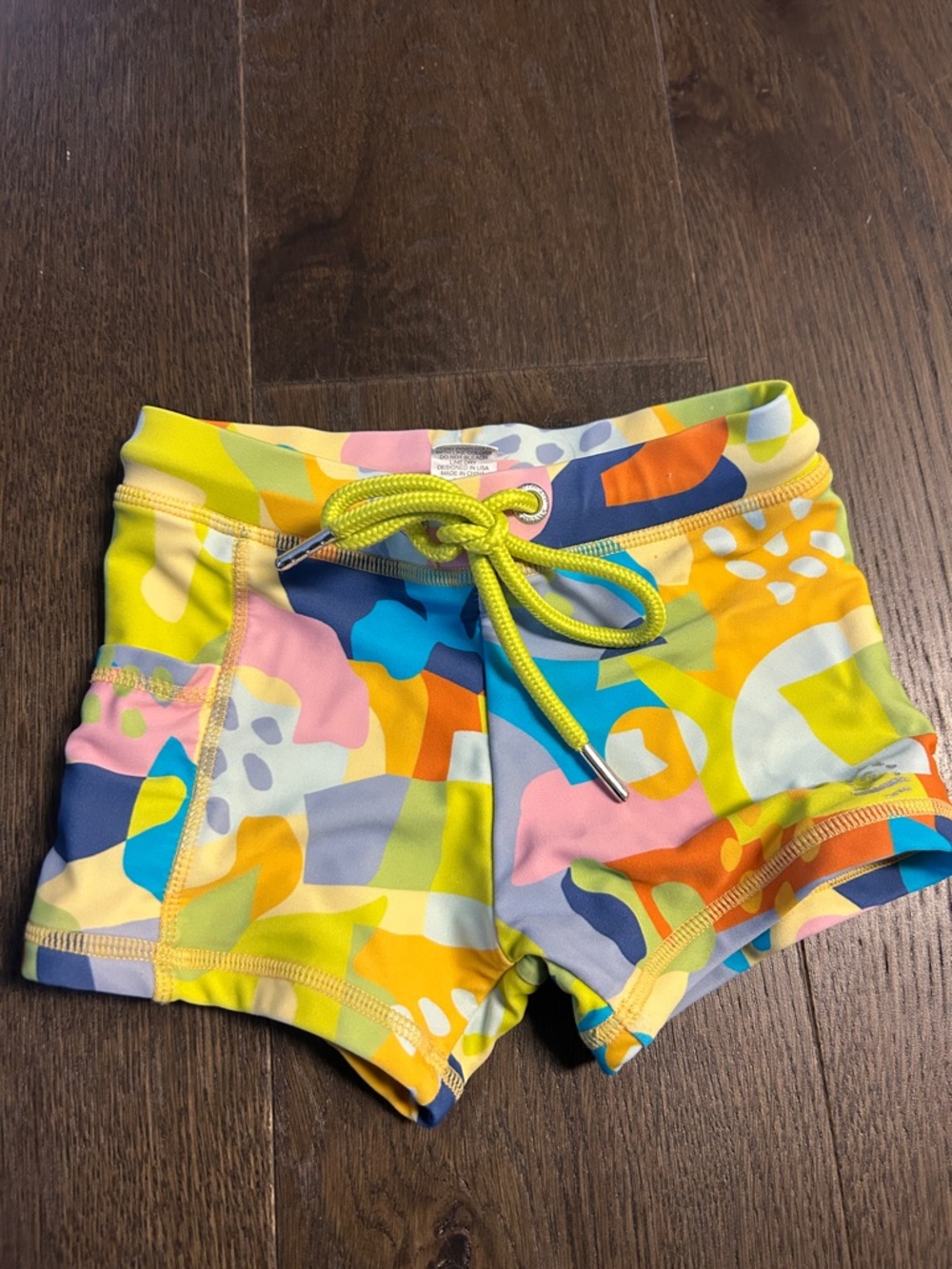 Swimzip Euro Shorts Style Kids Multi-Color Swim Shorts